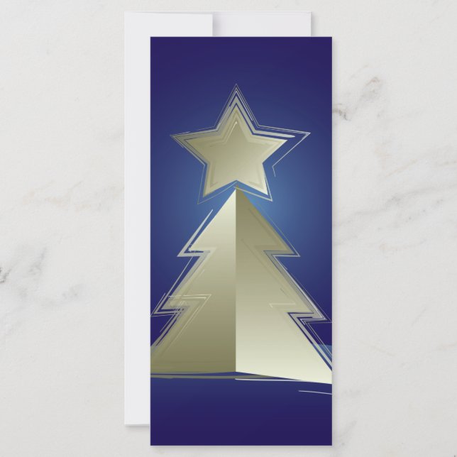 Goldener Weihnachtsbaum (Vorderseite)