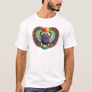 Goldener Winged Scarabäus T-Shirt