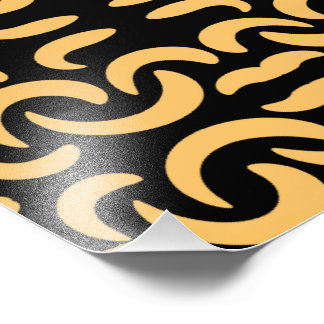 Goldener Wurm Fotodruck