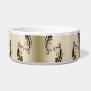 Goldenes Abstrakt Napf