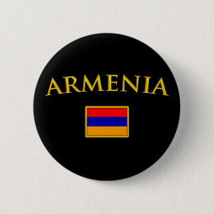 Goldenes Armenien Button