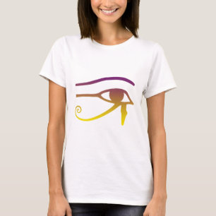 Goldenes Auge des Horus T-Shirt