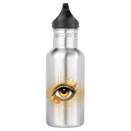 Goldenes Auge Edelstahlflasche
