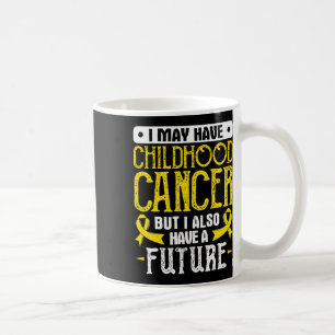 Goldenes Band Kinderkrebsbewusstsein Kaffeetasse