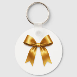 Goldenes Bandmuster — Elegante Minimale Luxus Schlüsselanhänger