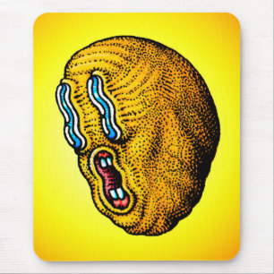 Goldenes Blaurghb Mousepad