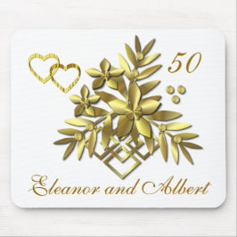 GOLDENES BLUMEN~ Mousepad