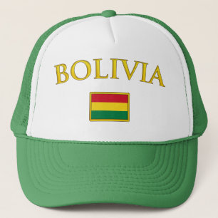 Goldenes Bolivien Truckerkappe