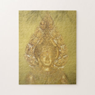 Goldenes Buddha-Puzzle Puzzle