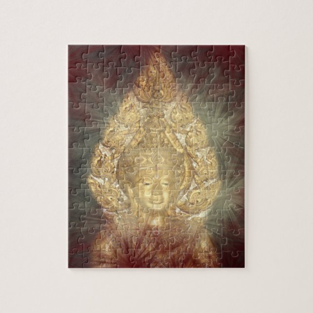 Goldenes Buddha-Puzzle Puzzle (Vertikal)