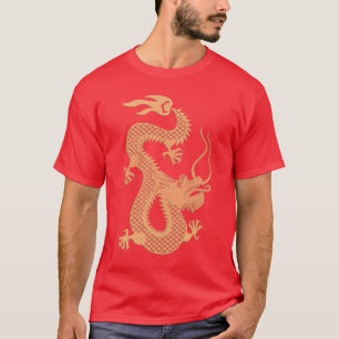 Goldenes chinesisches Jahr des Drache-T - Shirt