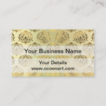 Goldenes Damastmuster