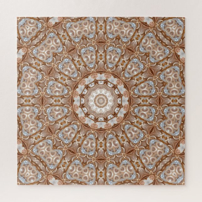 Goldenes Dekoratives Puzzle (Vertikal)