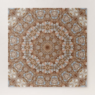 Goldenes Dekoratives Puzzle