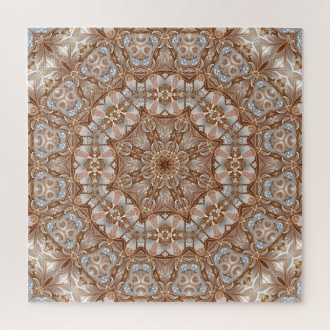 Goldenes Dekoratives Puzzle (Vertikal)
