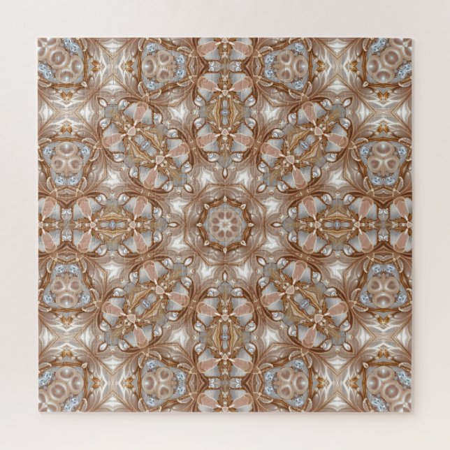 Goldenes Dekoratives Puzzle (Vertikal)