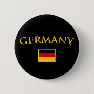 Goldenes Deutschland Button
