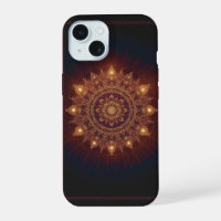 Goldenes Diwali-Mandala – Licht innen und außen