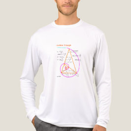 Goldenes Dreieck- und Fibonacci-Zahlen Tri-Blend Shirt