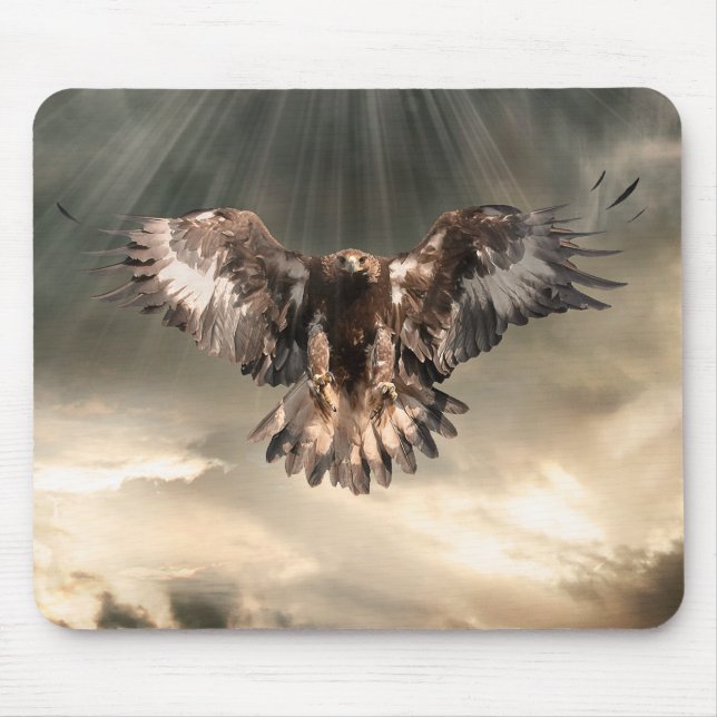 Goldenes Eagle Mousepad (Vorne)