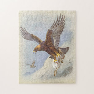Goldenes Eagle Puzzle