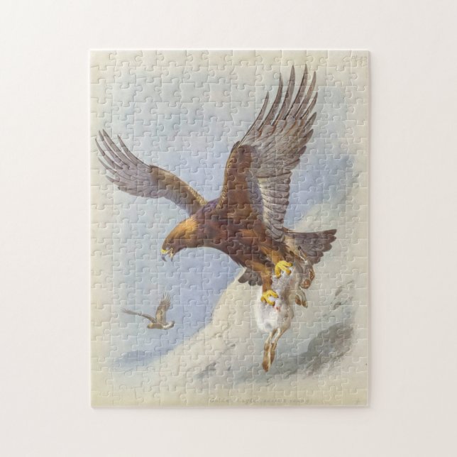Goldenes Eagle Puzzle (Vertikal)