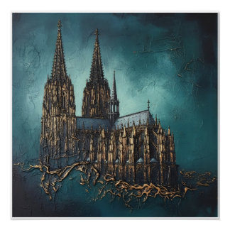 Goldenes Echo des Doms Poster