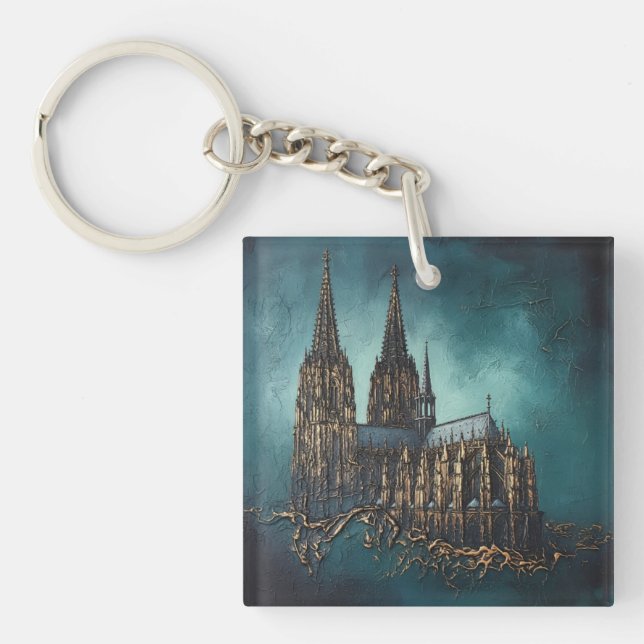 Goldenes Echo des Doms Schlüsselanhänger (Vorderseite)