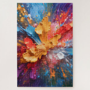 Goldenes Erwachen – Eine Explosion von Farben und Puzzle