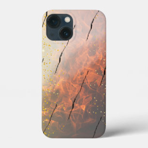 Goldenes Feuer auf dem iPhone 13 Mini-Hüllen Case-Mate iPhone Hülle