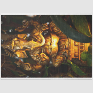 goldenes Ganesha-Papier Seidenpapier