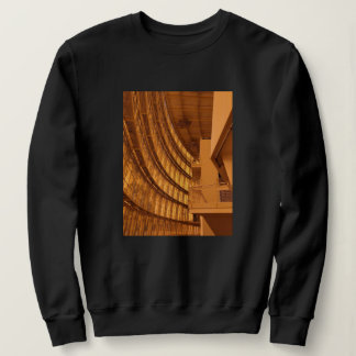 Goldenes Gebäude Innenfoto Sweatshirt