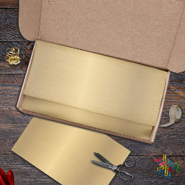 Goldenes Gelb Seidenpapier