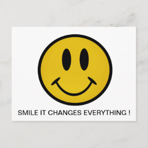 Goldenes Gesicht Postkarte