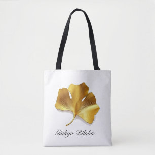 Goldenes Ginkgoblatt - Symbol für Langlebigkeit un