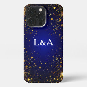 Goldenes Glitter und Funkeln iPhone 13 Pro Hülle