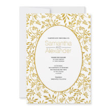 Goldenes Glitzer Muster von Blätter, rechteckige H