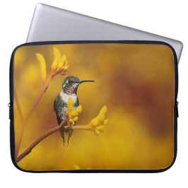 Goldenes Glühen Laptopschutzhülle