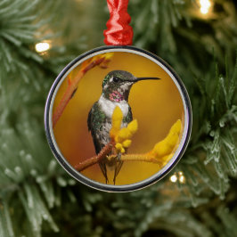 Goldenes Glühen Ornament Aus Metall