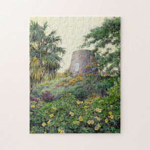 Goldenes Glühen-" Puzzle Pauls McGehee "Nevis -