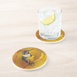 Goldenes Glühen Untersetzer