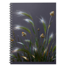 Goldenes Gras Notizbuch