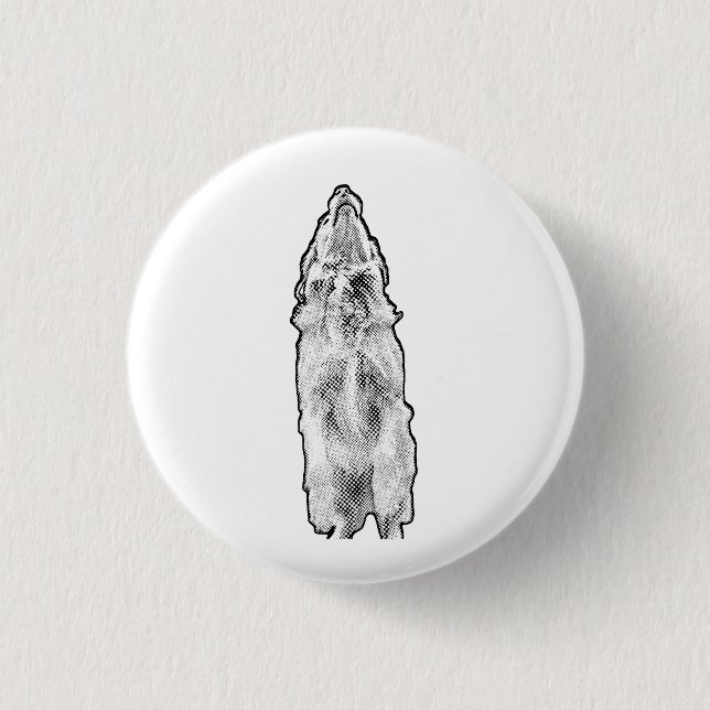 Goldenes Grinsen, Manga-Punkte Button (Vorderseite)