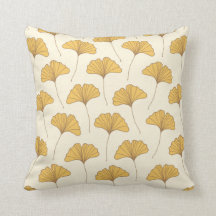 Goldenes Herbstginkgo-Blätter