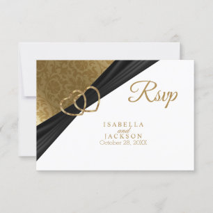 Goldenes Herz - UAWG RSVP Karte