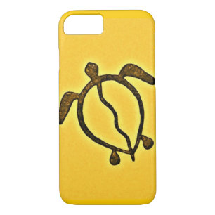 Goldenes Honu Hawaii Case-Mate iPhone Hülle