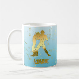 Goldenes Horoskop Zodiac Astrologie Zeichen Kaffeetasse