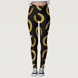 Goldenes Hufeisen Leggings