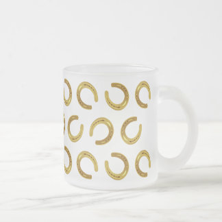 Goldenes Hufeisen Mattglastasse