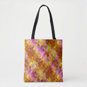 Goldenes Iris-Mosaikmuster